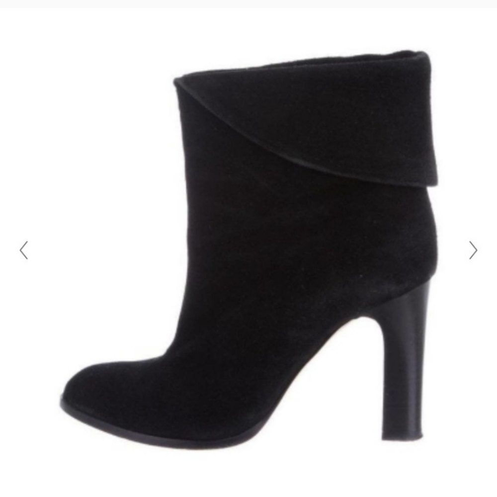 Michael Kors Black Suede Ankle Boots